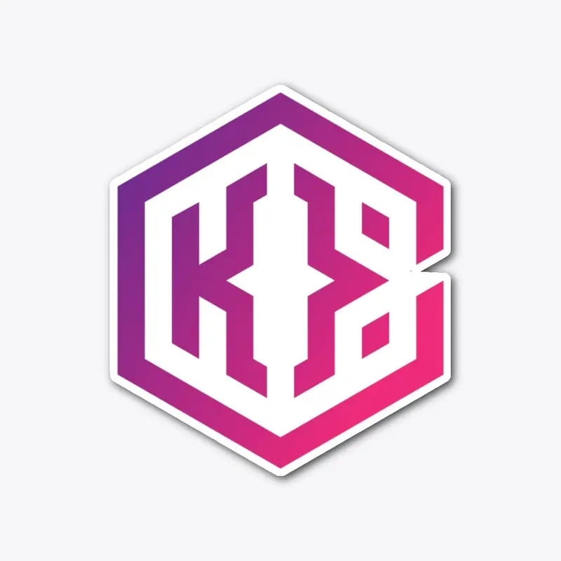 Keep coding Logo Sticker